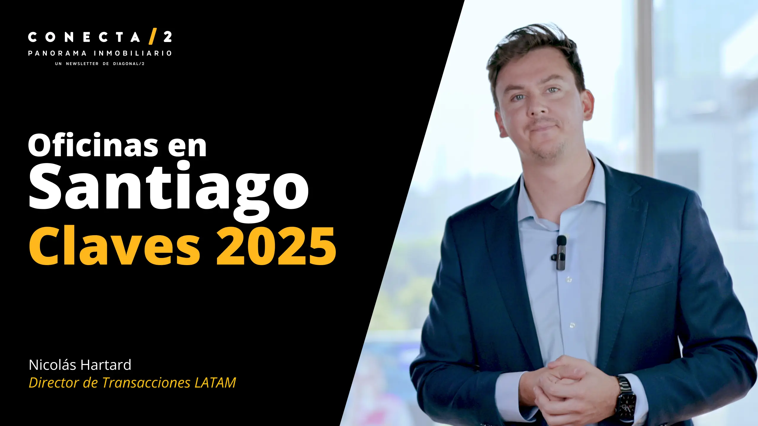 Oficinas en Santiago: ¿Recuperación o transformación? Claves para 2025